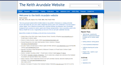 Desktop Screenshot of keitharundale.com